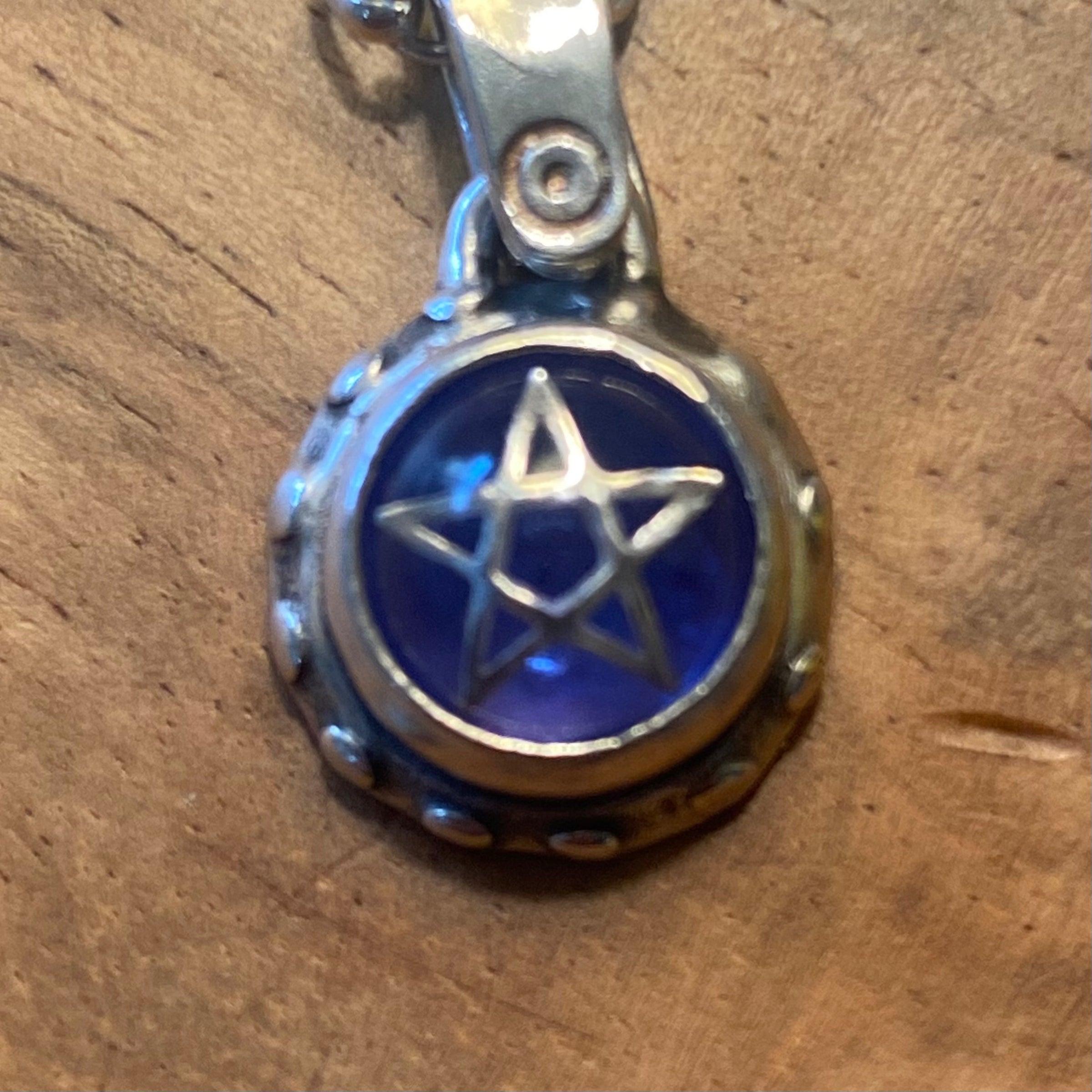 ALEX STREETER PENTAGRAM STAR PENDANT-